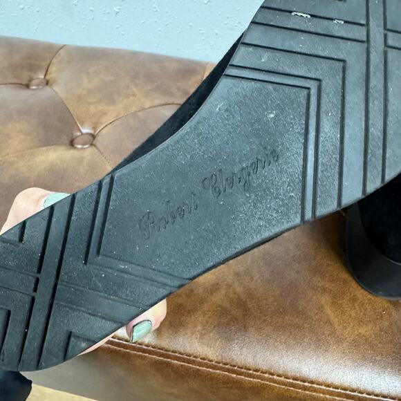 Robert Clergerie Naloj Wedge in Black Suede - Picture 6 of 7